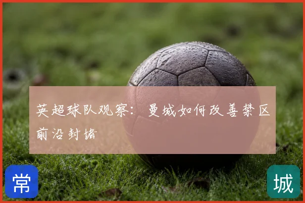 英超球队观察：曼城如何改善禁区前沿封堵